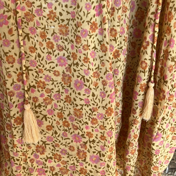 Spell Rae Blouse in Daisy Yellow - Picture 11 of 14